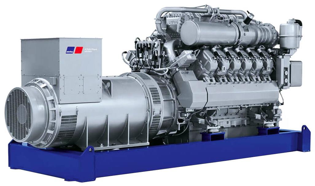 ГАЗОПОРШНЕВЫЕ ЭЛЕКТРОСТАНЦИИ MTU (Германия)