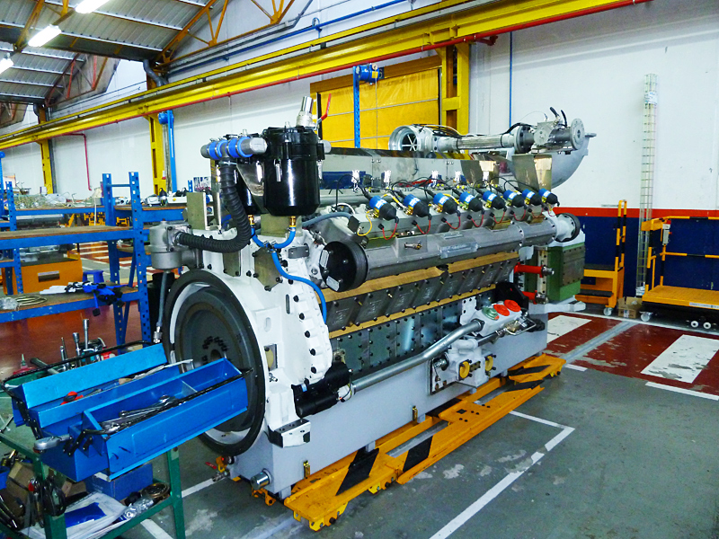 Сборочные линии завода Siemens Gas Engines